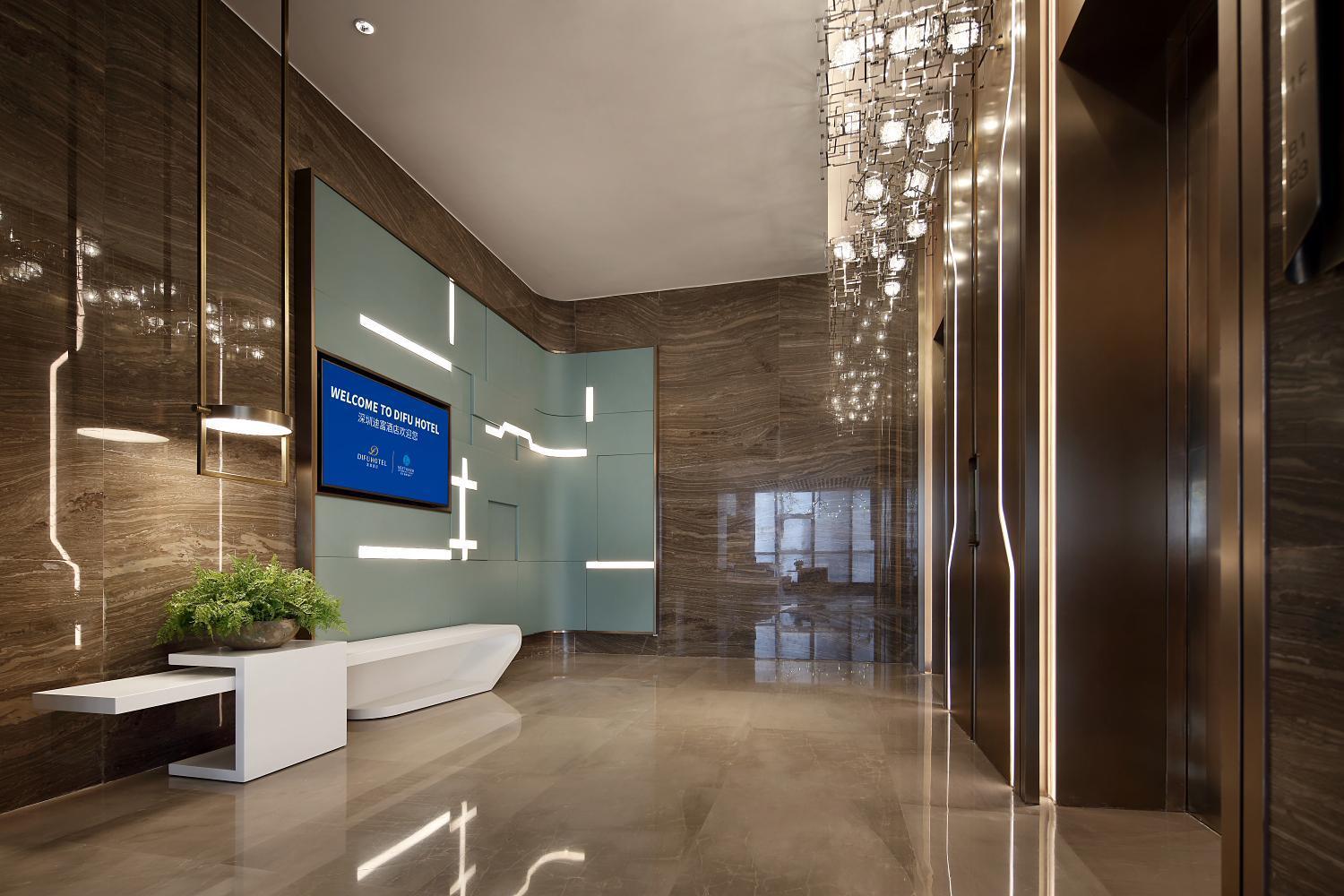 Shenzhen Futian Difu Hotel Huaqiangbei Branch Buitenkant foto