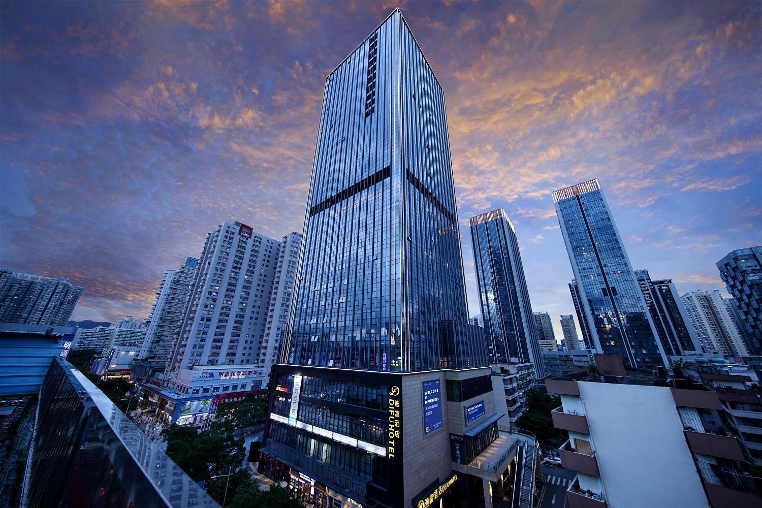 Shenzhen Futian Difu Hotel Huaqiangbei Branch Buitenkant foto
