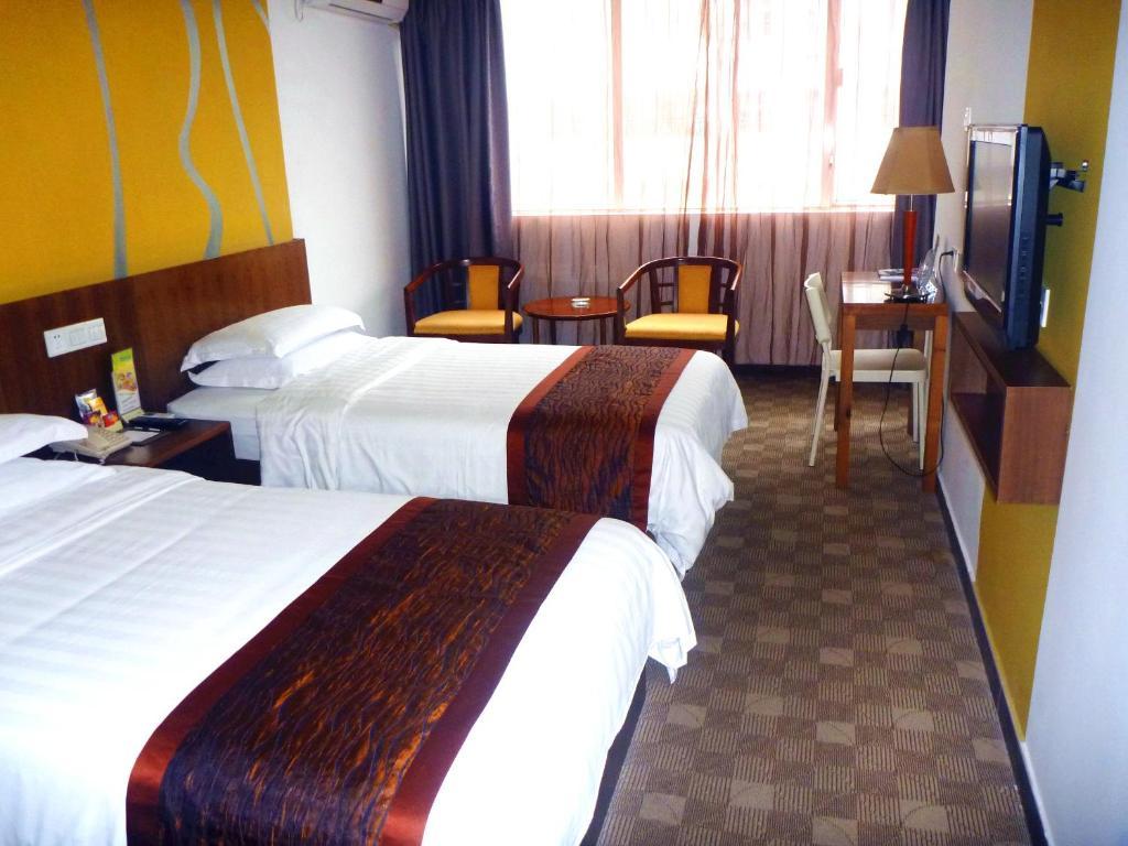 Shenzhen Futian Difu Hotel Huaqiangbei Branch Kamer foto